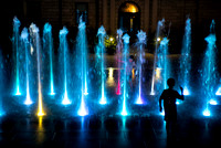 Fountain Show at Quebec City Hall