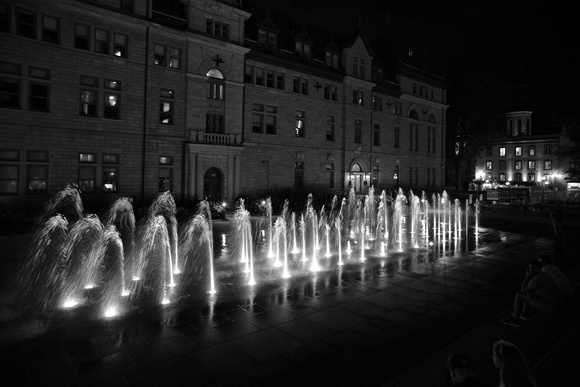 Fountain Show at Quebec City Hall